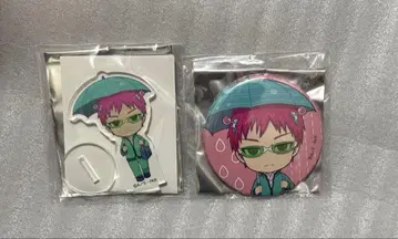 사이키 쿠스오의 재난 장마 ver. 아크릴 스탠드 캔뱃지 사이키