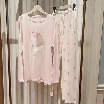 [ 당일 발송 ] gelato pique 고양이 룸웨어 세트