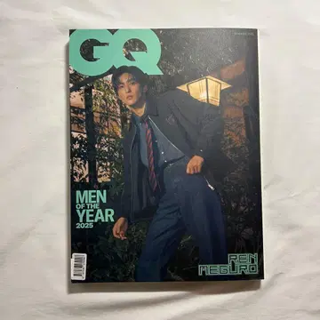 SnowMan 메구로 렌 표지 GQ HONG KONG 2025년 11월호