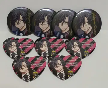 도원암귀 하트 캔뱃지 메탈릭 캔뱃지 모모카 츠키요미