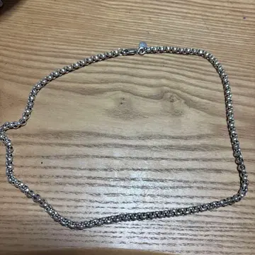 실버 925 볼 체인 목걸이 약 55cm