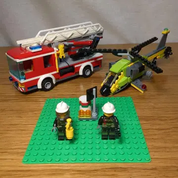 LEGO 레고 시티 사다리차와 크리에이터 헬리콥터 세트