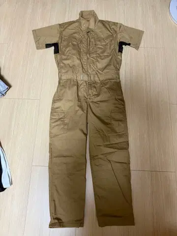 Grance Engineers 베이지 반팔 오버롤