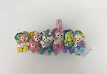 더피&프렌즈 봉제 인형 스트랩 세트