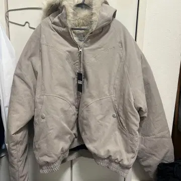 QS86 후디 재킷 아우터 그레이