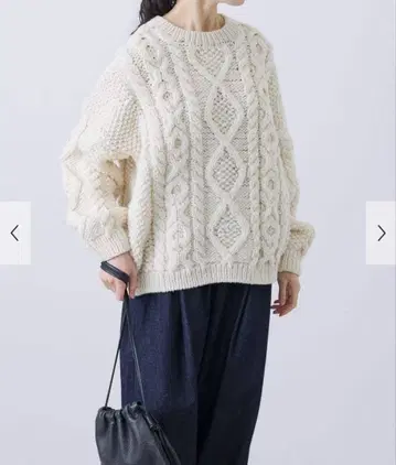 카구레 페루 아란 풀오버 니트