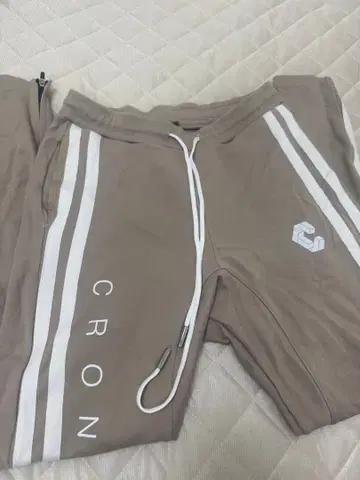 CRONOS 베이지 조거 팬츠 S 사이즈