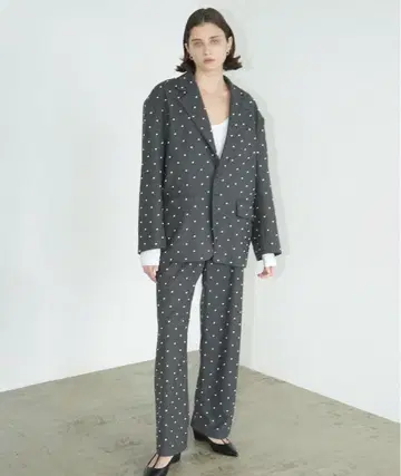 CLANE PEARL DOT JACKET PEARL DOT PANTS 1