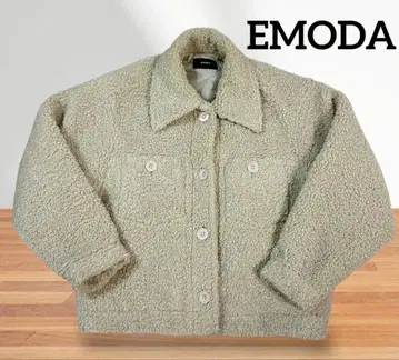 [ 시착만 한 상품 ] EMODA 보아 자켓 아우터 블루종 코트