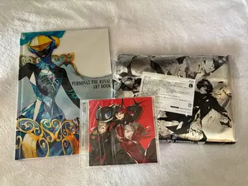 페르소나 5 더 로얄 아트북 사운드트랙 CD 티셔츠 세트