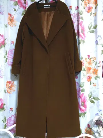 새상품 정가 42,000엔 soeur7 스 브라운 롱 코트 야마다야