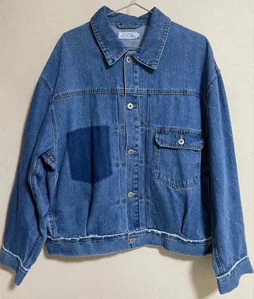 niko and - JEANS 리메이크 데님 트래커 자켓