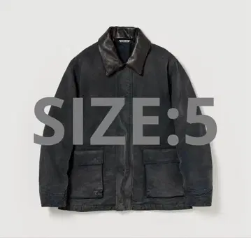 AURALEE Product Dyed Cotton Duck Blouson