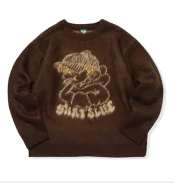 니트 스웨터 that'sLife 더츠라이프 브라운