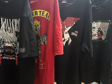 근육맨 T셔츠 묶음 판매 2XL XXL