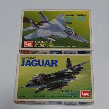 [ 미조립 ] 엘르 1/144 F-15 이글 & 재규어 2종 세트