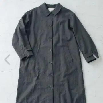 [ Kazumi x SamansaMos2 ] 린넨 코튼 스텐카라 코트