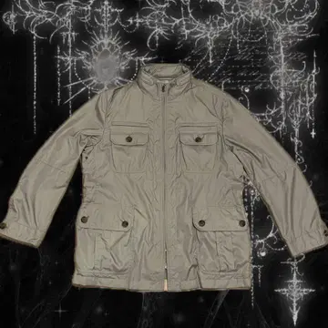 나일론 재킷 테크