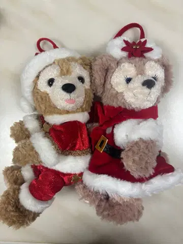 더피 셰리메이 봉제 인형 파우치 크리스마스