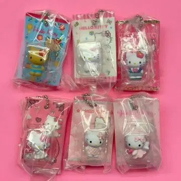 HELLO KITTY 패키지 미니어처 컬렉션 전 6종 컴프 가챠