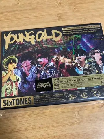SixTONES YOUNGOLD 초회반 CD 2장