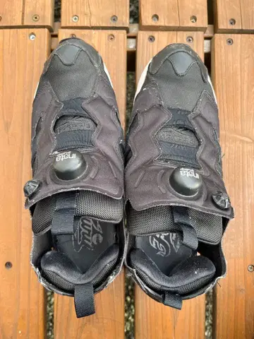 리복 인스타펌프 블랙