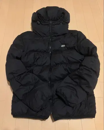 LACOSTE 다운 자켓 블랙 48 사이즈