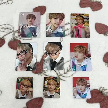 INI 오자키 타쿠미 윈매직 트레이딩 카드 모음