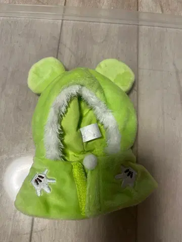 디즈니 스토어 시크릿 판초 그린