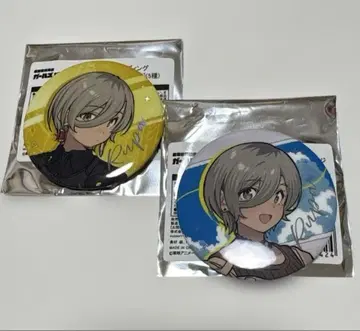 극장판 총집편 걸클라 트레이딩 오로라 캔뱃지 루파 2종 전편 이후