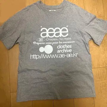 aeae t셔츠 그레이