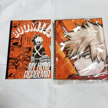 바쿠고 카츠키 대형 타월 & 노트