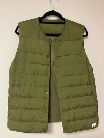 Helly Hansen 헬리한센 올리브 그린 다운 베스트