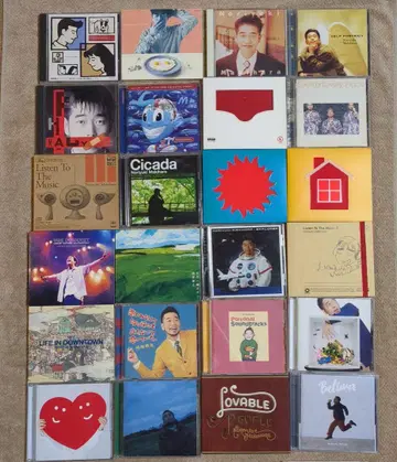 마키하라 노리카즈 CD 앨범 24장 묶음 판매 세트 싱글 6장