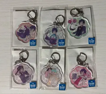 듀라라라 x 2 제비뽑기당 산리오 이케부쿠로 린야 생일 축하 아크릴 키링