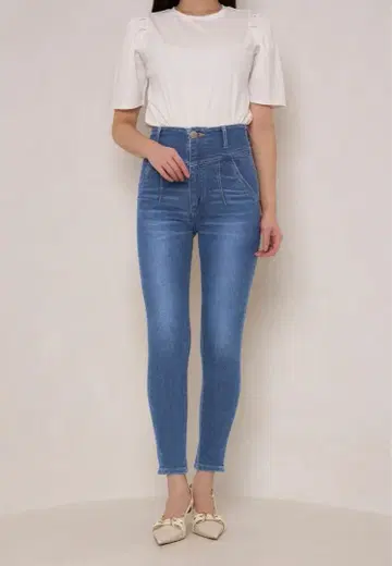 Her lip to 파리 하이 라이즈 진 스키니 데님