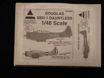 SBD-1 DAUNTLESS 도트리스 아큐레이트 1/48