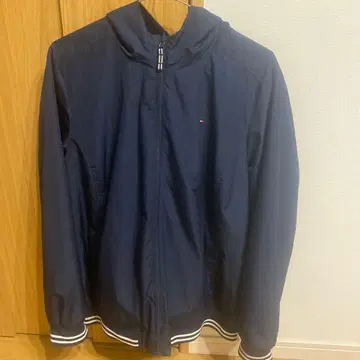 Tommy 리버서블 자켓 후드 부착