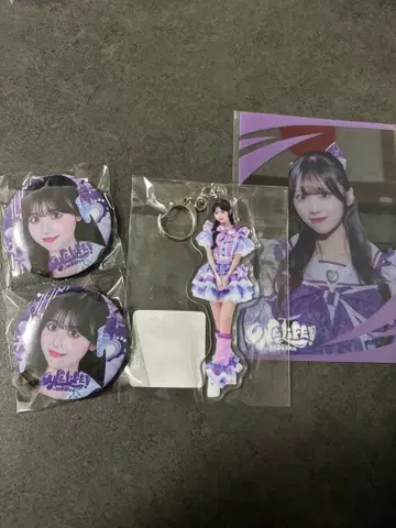 iLiFE! 준령 미키 무도관 클리어 카드 아크릴 키링 캔뱃지