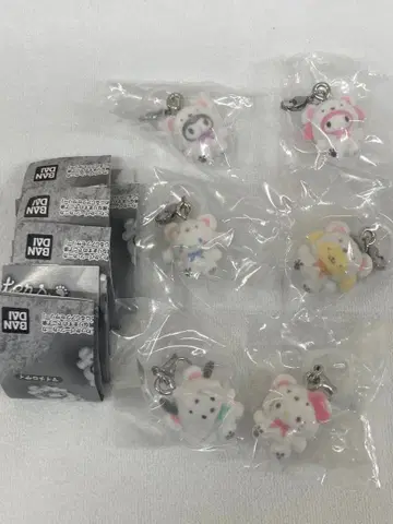 산리오 포근포근 스노우 표시 액세서리 컴프 전 6종 메루카리 택배 발송