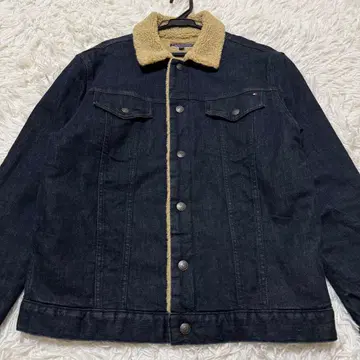 [ 컨디션 최상 ] TOMMYHILFIGER 데님 블루종 자켓 스트레치