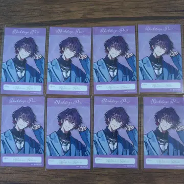 와타라이 히바리 미니 사진 애니메이트 특전 8장 세트