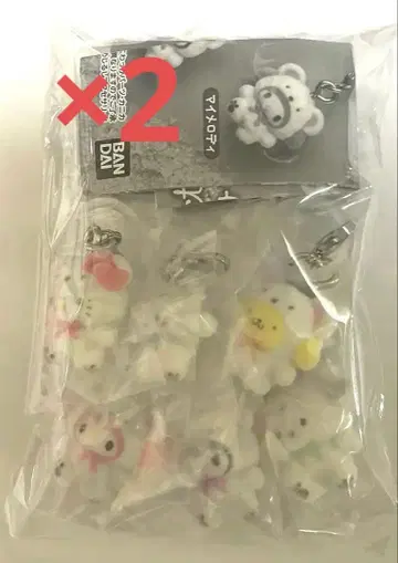 산리오 캐릭터즈 포근포근 스노우 마커 액세서리 컴플리트