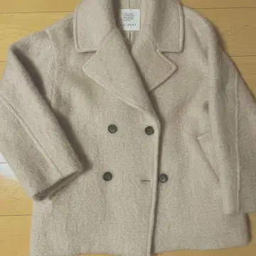 그레디 브릴리언트 샤기 울 코트