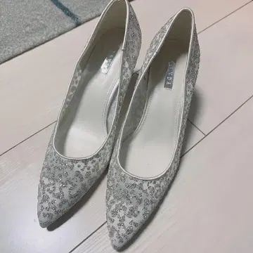 RANDA 글리터 튤 펌프스