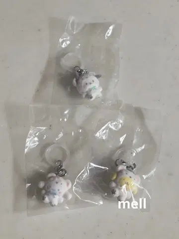 산리오 메지루시 액세서리 3점