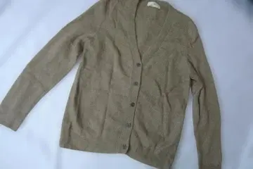 미츠코시 백화점 캐시미어 100% 루즈핏 포근 가디건 M