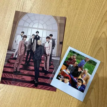 BTS 화양연화 엽서 폴라로이드