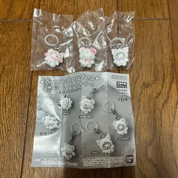 메지루시 액세서리 산리오 포근포근 스노우 3종 세트