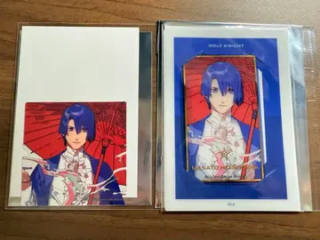 우타프리 히지리카와 마사토 솔로 앨범 비주얼 카드 클리어 스티커